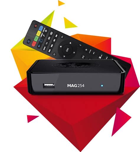 MAG IPTV/OTT set.